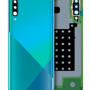 Back Cover Glass With Camera Lens For Samsung Galaxy A30S (A307 / 2019) (Service Pack) (Green)
