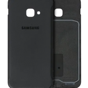 Back Cover Glass For Samsung Galaxy Xcover 4S (Service Pack) (Black)