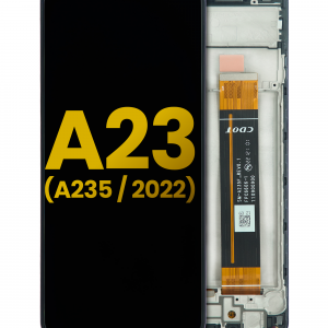 LCD Assembly With Frame For Samsung Galaxy A23 (A235 / 2022) (Refurbished) (All Colors)