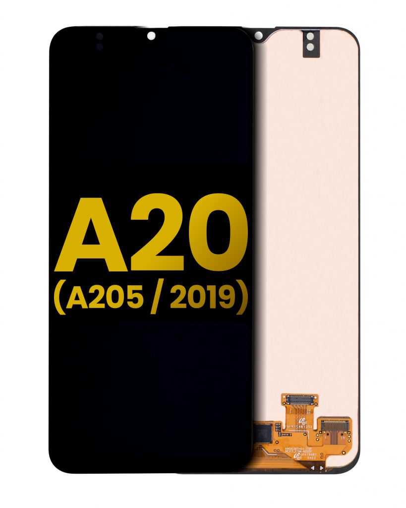 OLED Assembly Without Frame For Samsung Galaxy A20 (A205 / 2019) (All Models) (Refurbished) (All Colors)