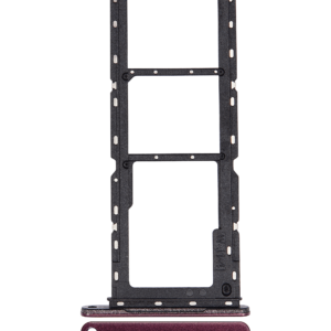 Dual Sim Card Tray For Samsung Galaxy A14 5G (A146P / R / 2023) (Dark Red)