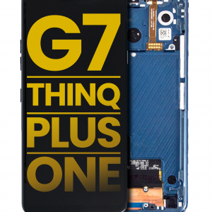 LCD Assembly With Frame For LG G7 ThinQ / G7 Plus / G7 One (Refurbished) (Moroccan Blue)