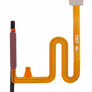 Fingerprint Reader With Flex Cable For Samsung Galaxy A14 (A145B / 2023) (Dark Red)