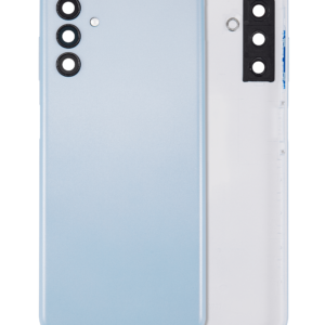 Back Cover Glass With Camera Lens For Samsung Galaxy A13 5G (A136 / 2021) (Service Pack) (Blue)