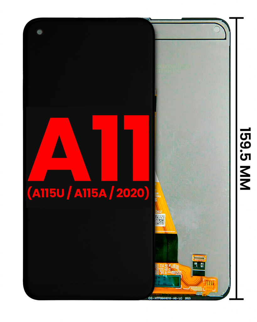 LCD Assembly Without Frame For Samsung Galaxy A11 (A115U / A115A / 2020) (US Version) (Aftermarket Plus) (All Colors)