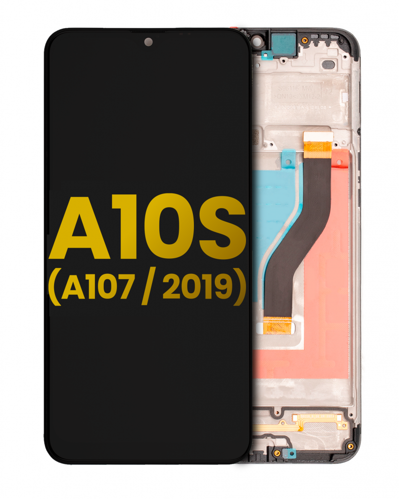 LCD Assembly With Frame For Samsung Galaxy A10s (A107 / 2019) (Refurbished) (All Colors)