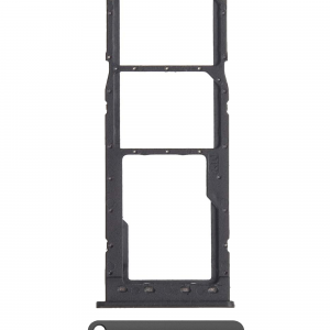 Dual Sim Card Tray For Samsung Galaxy A10 (A105 / 2019) (Black)