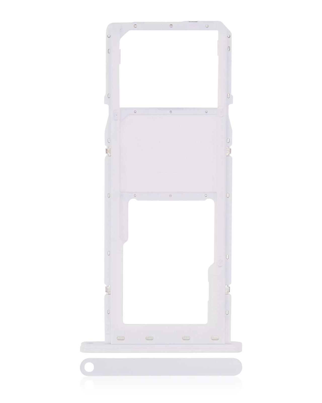 Single Sim Card Tray For Samsung Galaxy A02S (A025 / 2020) / A03 (A035 / 2021) (White)