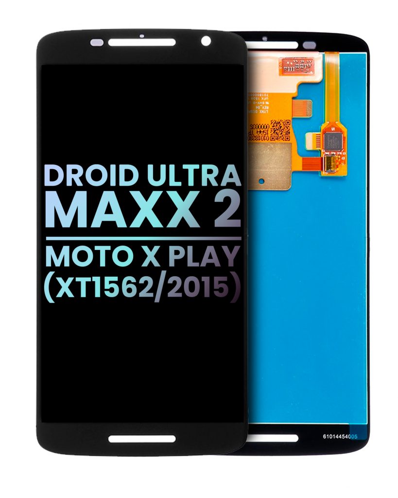 LCD Assembly Without Frame ForMotorola Moto Droid Ultra Maxx 2 / Moto X Play (XT1562 / 2015) (Black) (Genuine OEM)