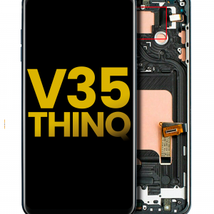 OLED Assembly With Frame For LG V35 ThinQ (Refurbished) (Aurora Black)
