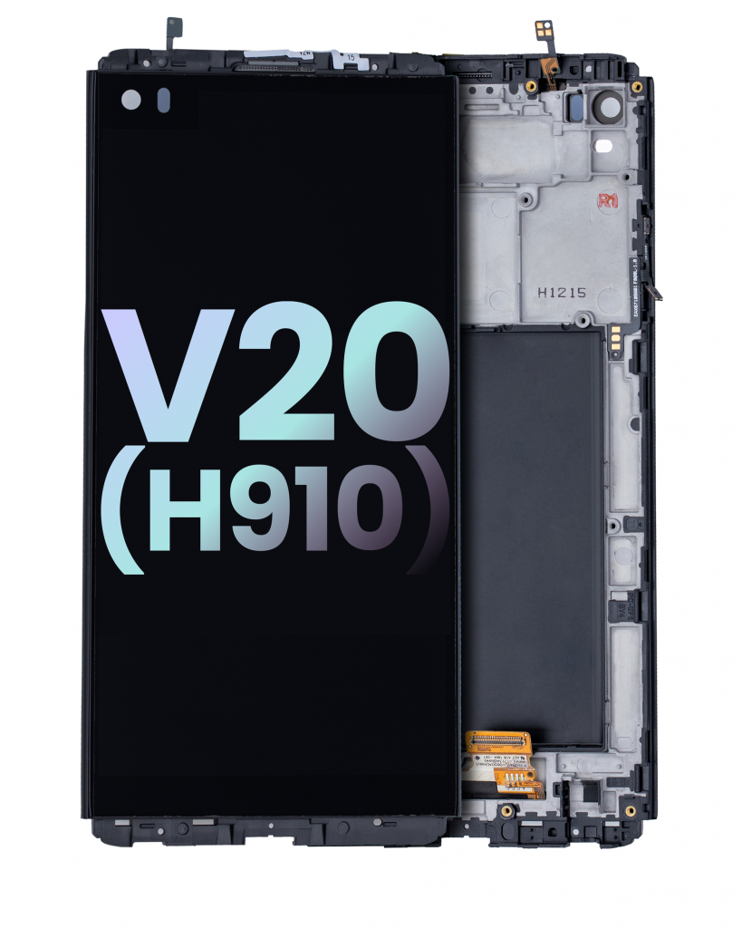 LCD Assembly With Frame For LG V20 (H910) (Genuine OEM) (Black)