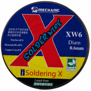 iSoldering XW Low Temperature Welding Wire (138 Degree) For iPhone X / XS / XR / XS Max (Mechanic)