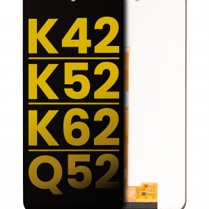 LCD Assembly Without Frame For LG K42 / K52 / K62 / Q52 (Refurbished) (Black)