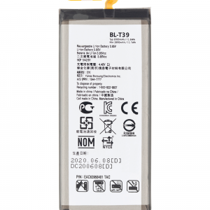 Replacement Battery For LG G7 / G7 One / Q7 / Q7 Plus / Aristo 5 / K31 / K40 / Tribute Royal/Tribute Monarch/Risio 4/Phoenix 5/K8X/K30 (2019) /Escape Plus/Aristo 4 Plus/Arena 2 (BL-T39)