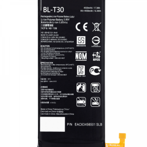 Replacement Battery For LG X Power 2 / X Power 3 / X Charge / Fiesta 2 LTE L163BL (BL-T30)