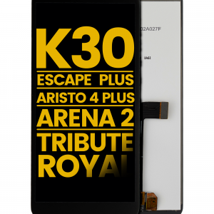 LCD Assembly Without Frame For LG K30 (2019) / Escape Plus / Aristo 4 Plus / Arena 2 / Tribute Royal (Refurbished) (All Colors)