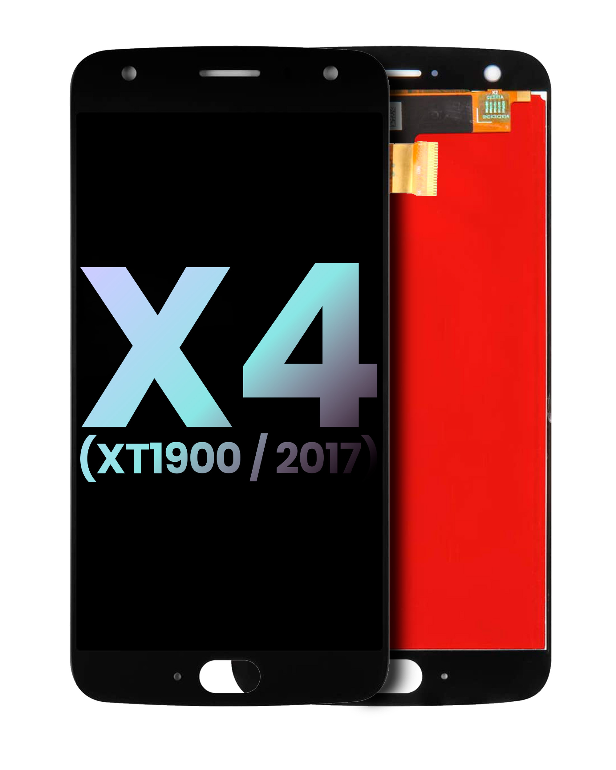 LCD Assembly Without Frame For Motorola Moto X4 (XT1900 / 2017) (Genuine OEM) (Black)