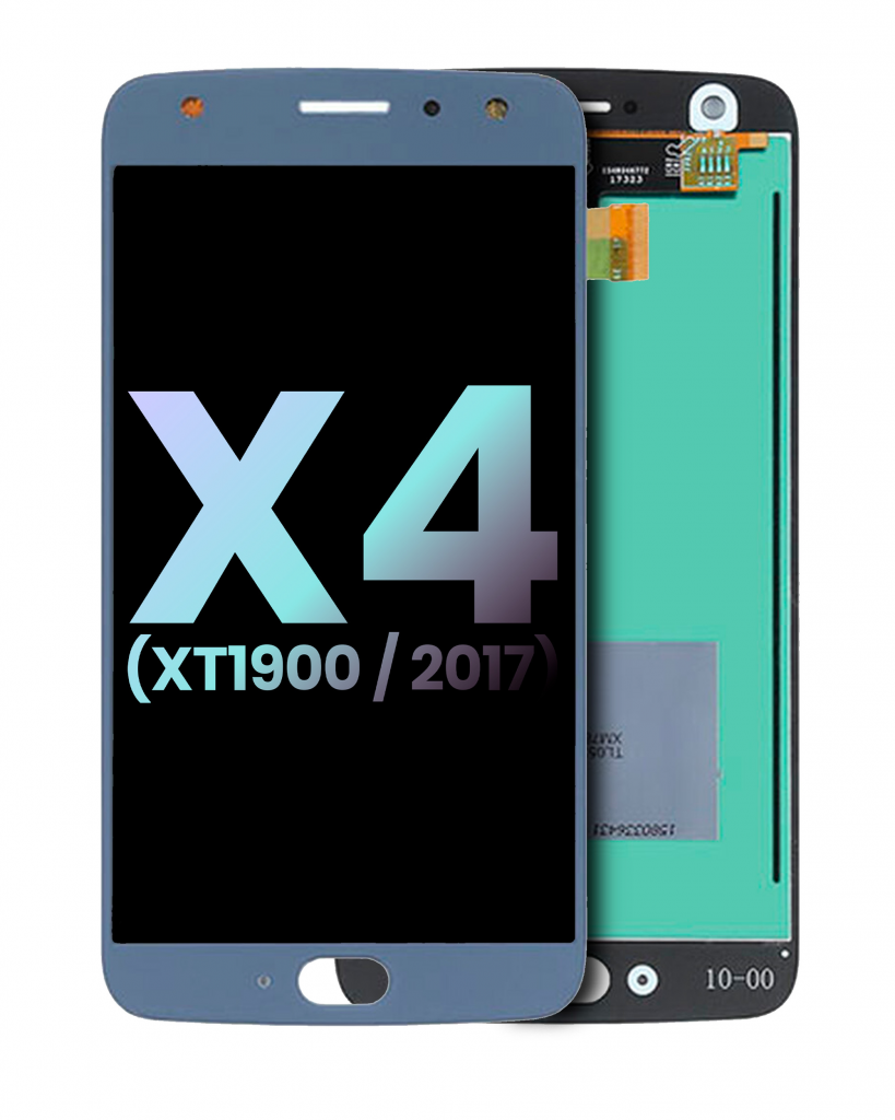 LCD Assembly Without Frame For Motorola Moto X4 (XT1900 / 2017) (Genuine OEM) (Sterling Blue)