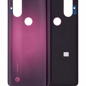 Back cover Glass For Motorola Moto One Hyper (XT2027-1 / 2020) (Genuine OEM) (Magenta)