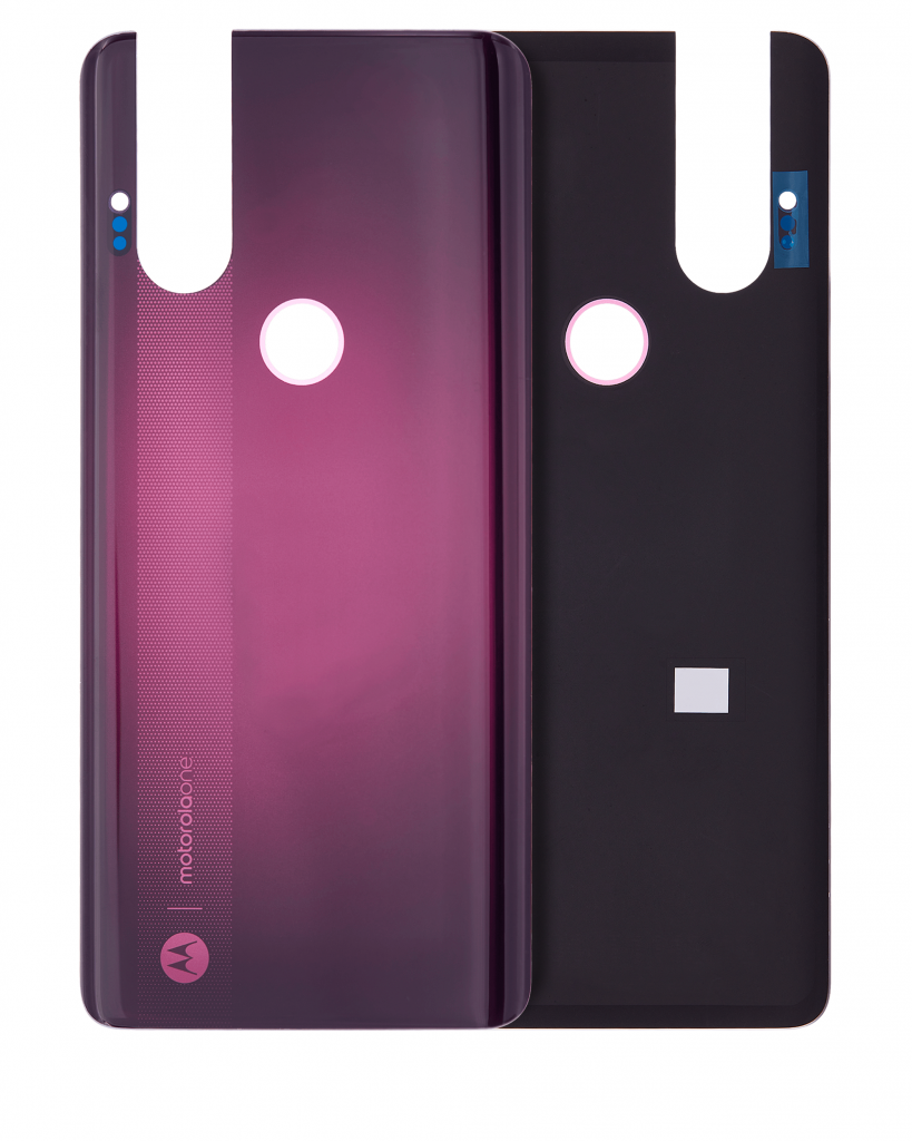 Back cover Glass For Motorola Moto One Hyper (XT2027-1 / 2020) (Genuine OEM) (Magenta)