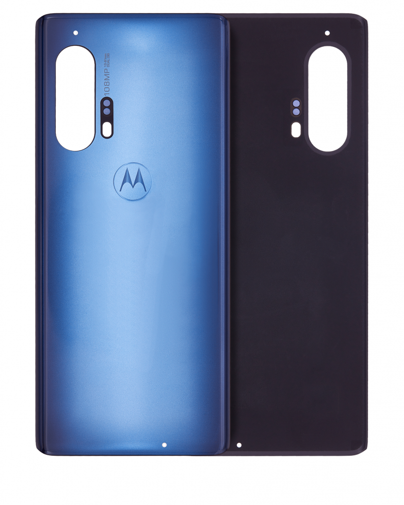 Back cover Glass For Motorola Edge Plus (XT2061 / 2020) (Genuine OEM) (Baltic Gray)