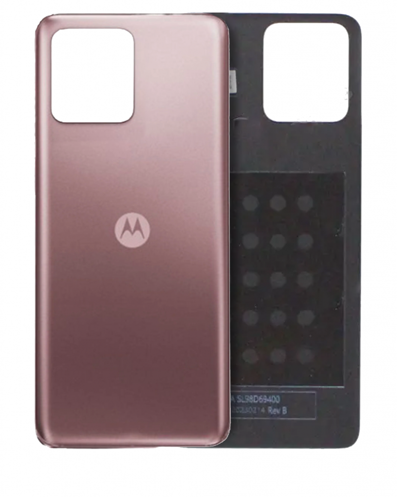 Back cover Glass For Motorola Moto G Stylus 5G (XT2315 / 2023) (Genuine OEM) (Rose champagne)