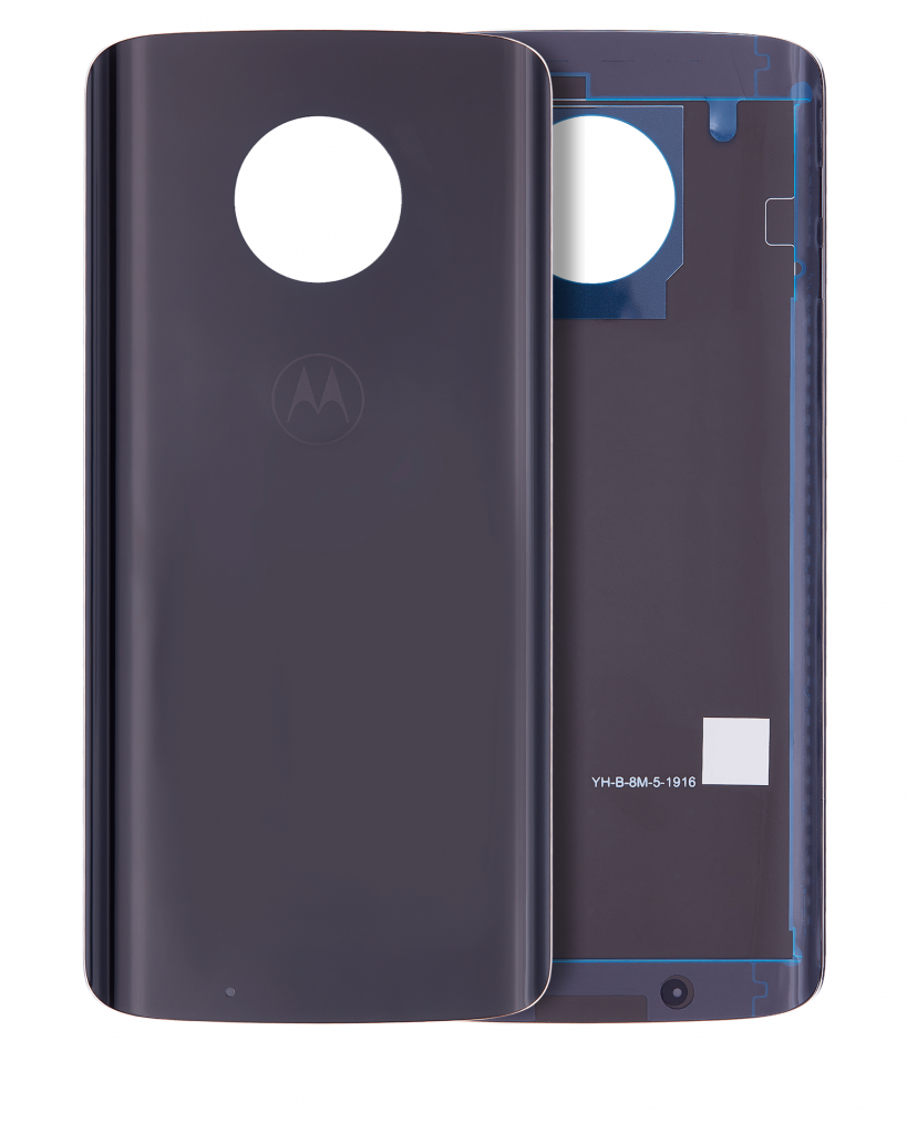 Back cover Glass For Motorola Moto G6 (XT1925 / 2018) (Genuine OEM) (Black)