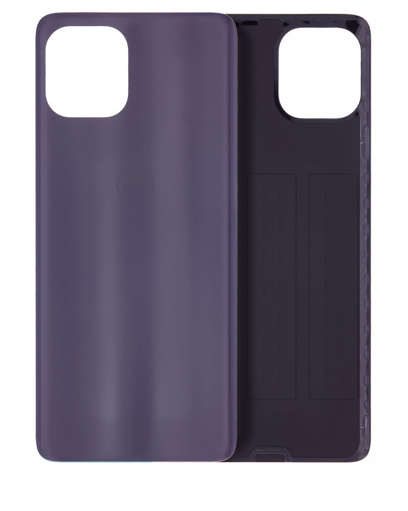 Back cover Glass For Motorola Moto Edge 20 Lite (XT2139-1 / 2021) (Genuine OEM) (Electric Gunmetal)