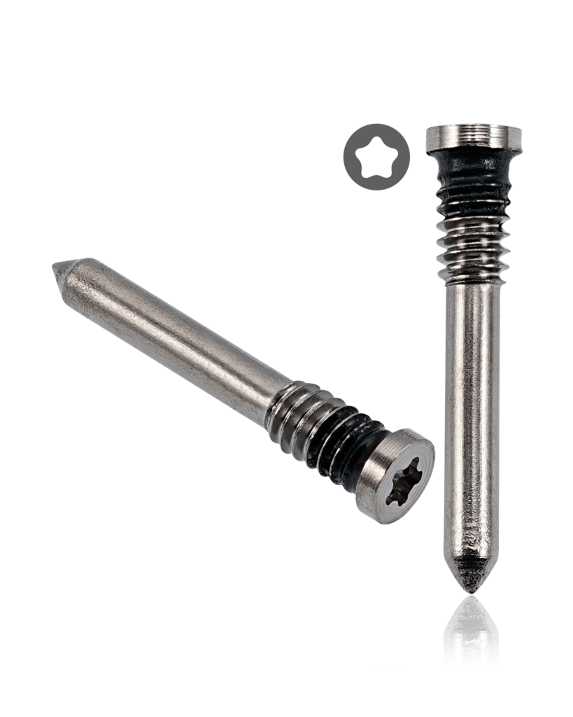 Bottom Screws For iPhone 15 Pro / 15 Pro Max (Natural Titanium) (100 Pack)