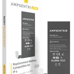 Replacement Battery For iPhone 4 (AmpSentrix Pro)