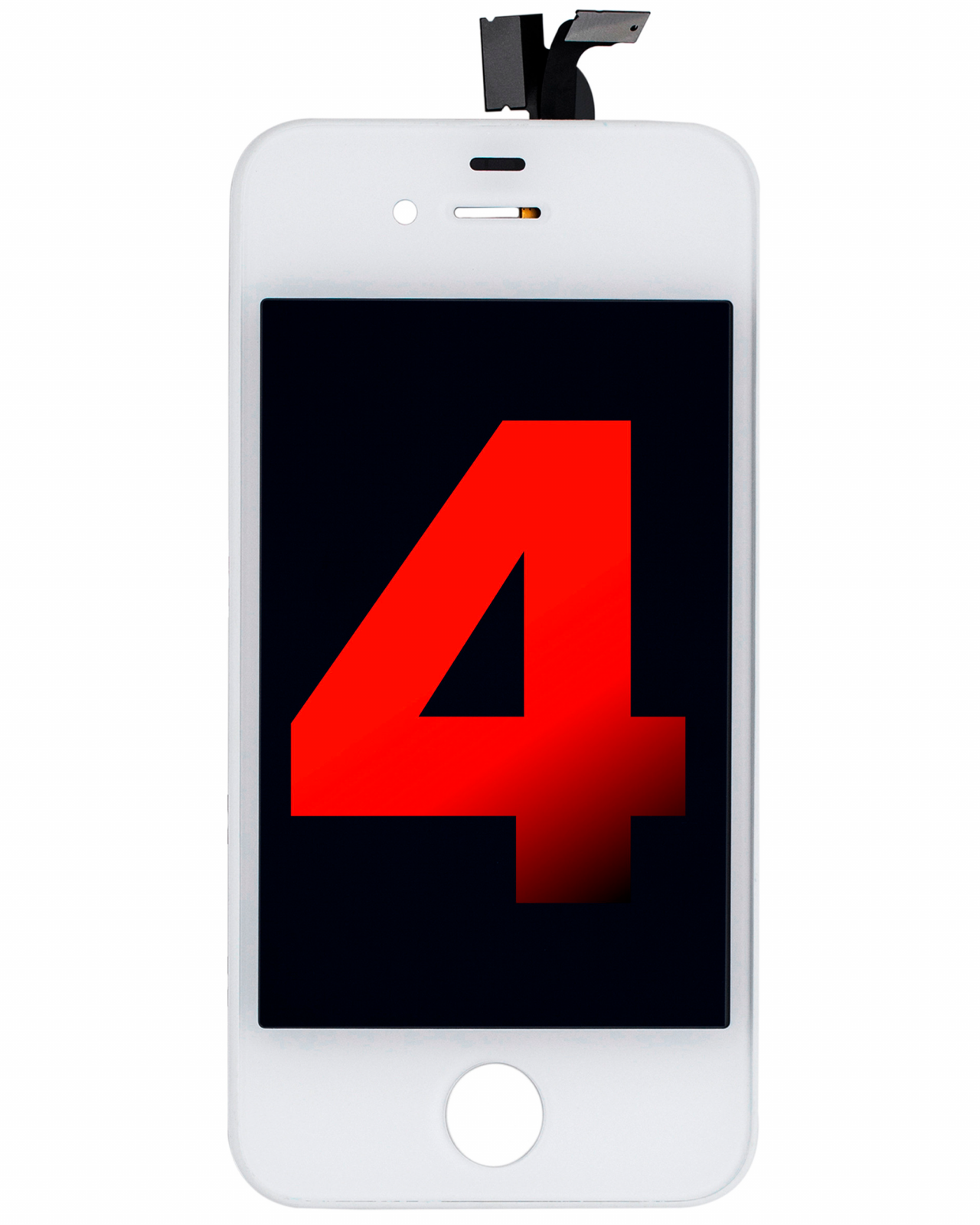 LCD Assembly For iPhone 4 (GSM) (Aftermarket Plus) (White)