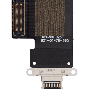 Charging Port Flex Cable For iPad Pro 12.9" 3rd Gen (2018) / 4th Gen (2020) / iPad Pro 11" 1st Gen (2018) / Pro 11" 2nd Gen (2020) (Aftermarket Plus) (Black)