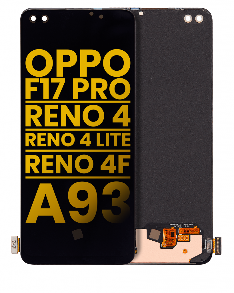 OLED Assembly Without Frame For OPPO F17 Pro / Reno 4 / Reno 4 Lite / Reno 4F / A93 (Refurbished) (All Colors)