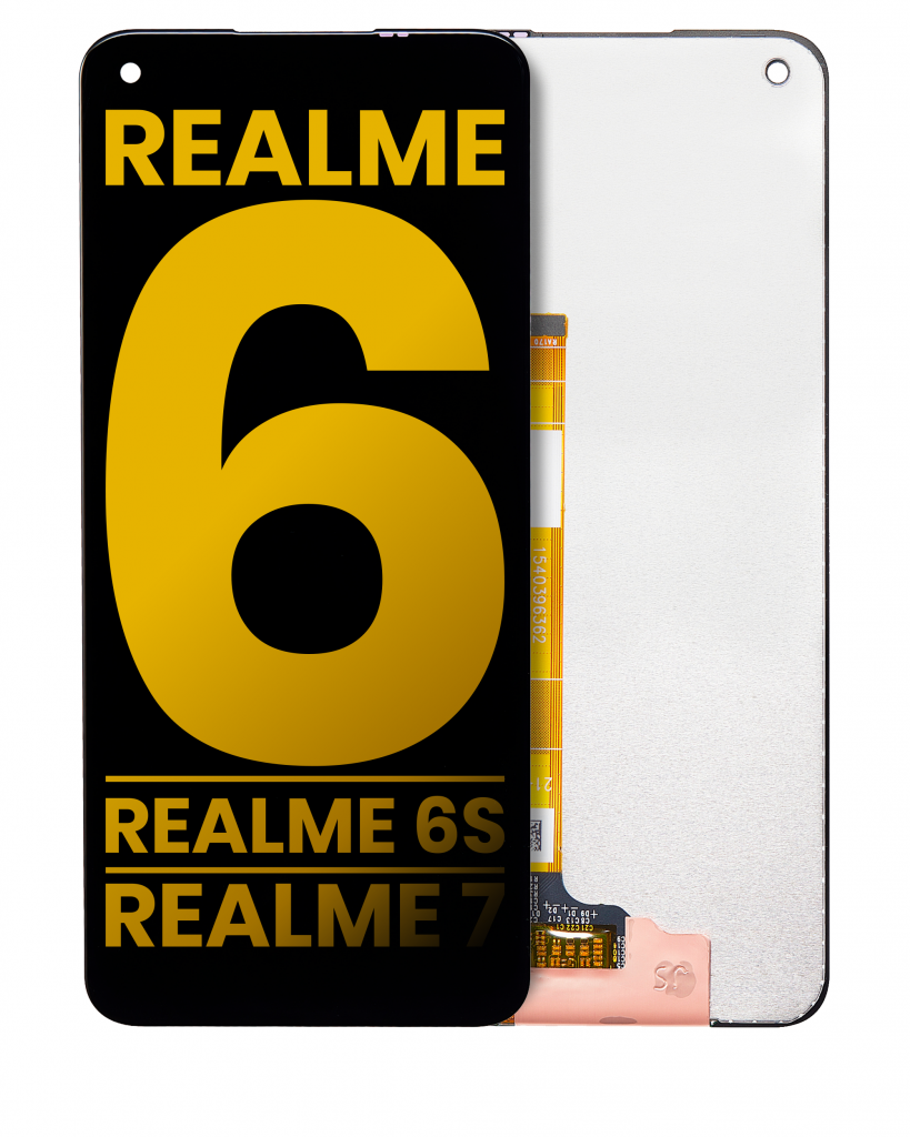 LCD Assembly Without Frame For Realme 7 / Narzo 20 Pro (Refurbished) (All Colors)