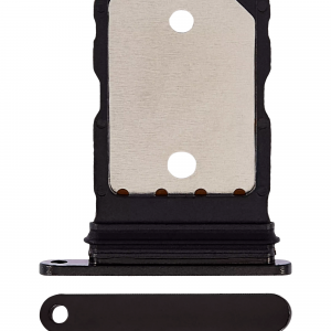 Single Sim Card Tray For Google Pixel 6A (Charcoal)