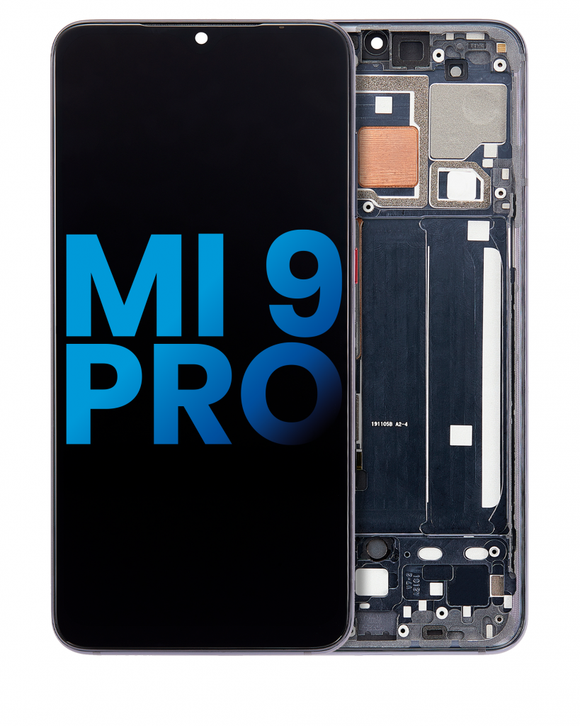 LCD Assembly With Frame For Xiaomi Mi 9 Pro (Aftermarket: Incell) (Titanium Black)