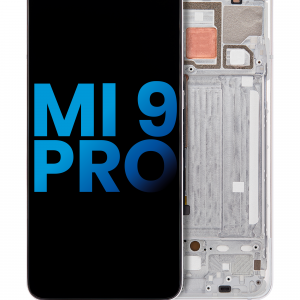 LCD Assembly With Frame For Xiaomi Mi 9 Pro (Aftermarket: Incell) (Dream White)