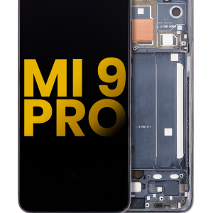 OLED Assembly With Frame For Xiaomi Mi 9 Pro (Refurbished) (Titanium Black)