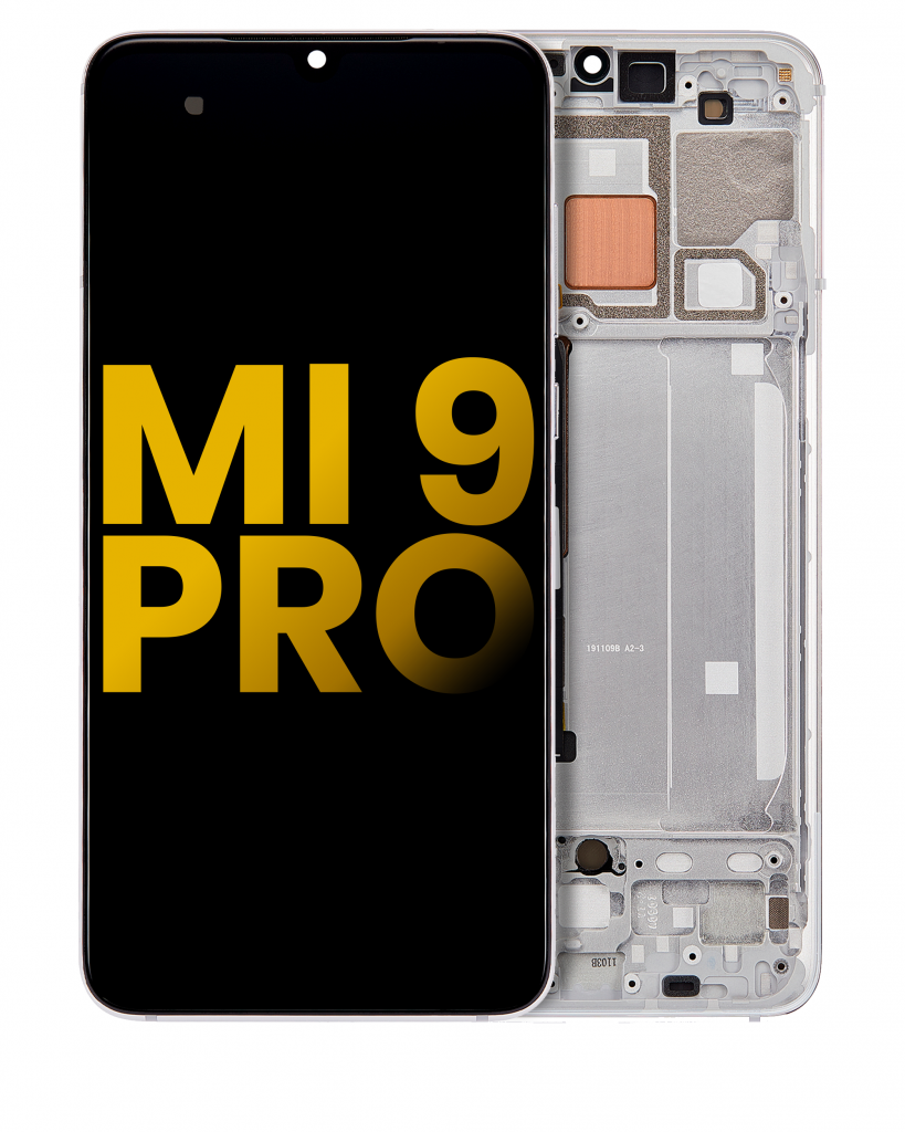 OLED Assembly With Frame For Xiaomi Mi 9 Pro (Refurbished) (Dream White)