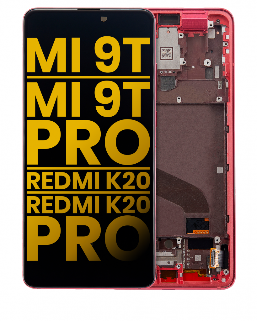OLED Assembly With Frame For Xiaomi Mi 9T / 9T Pro / K20 / K20 Pro (Refurbished) (Flame Red)