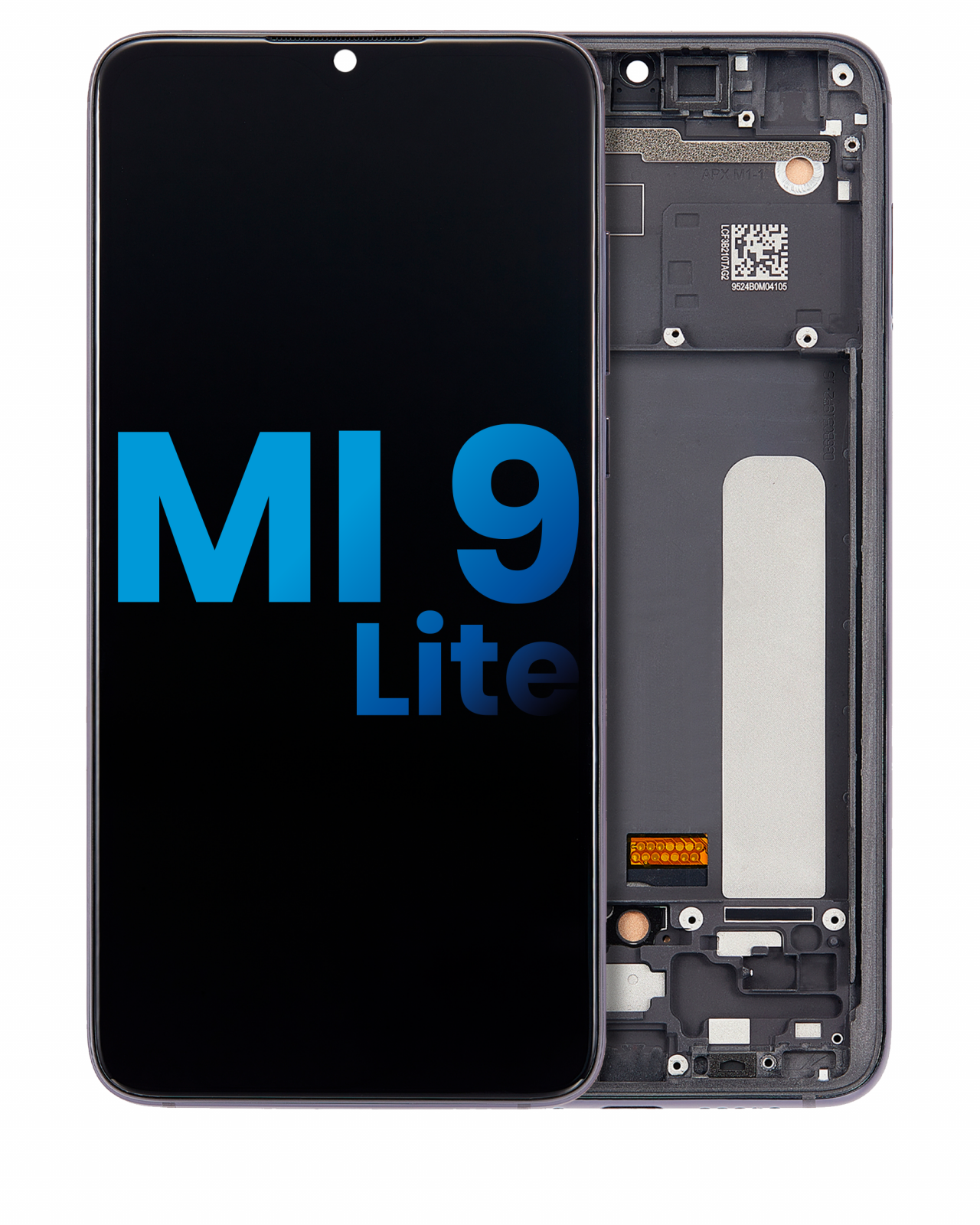 LCD Assembly With Frame For Xiaomi Mi 9 Lite (Aftermarket: Incell) (Onyx Gray)