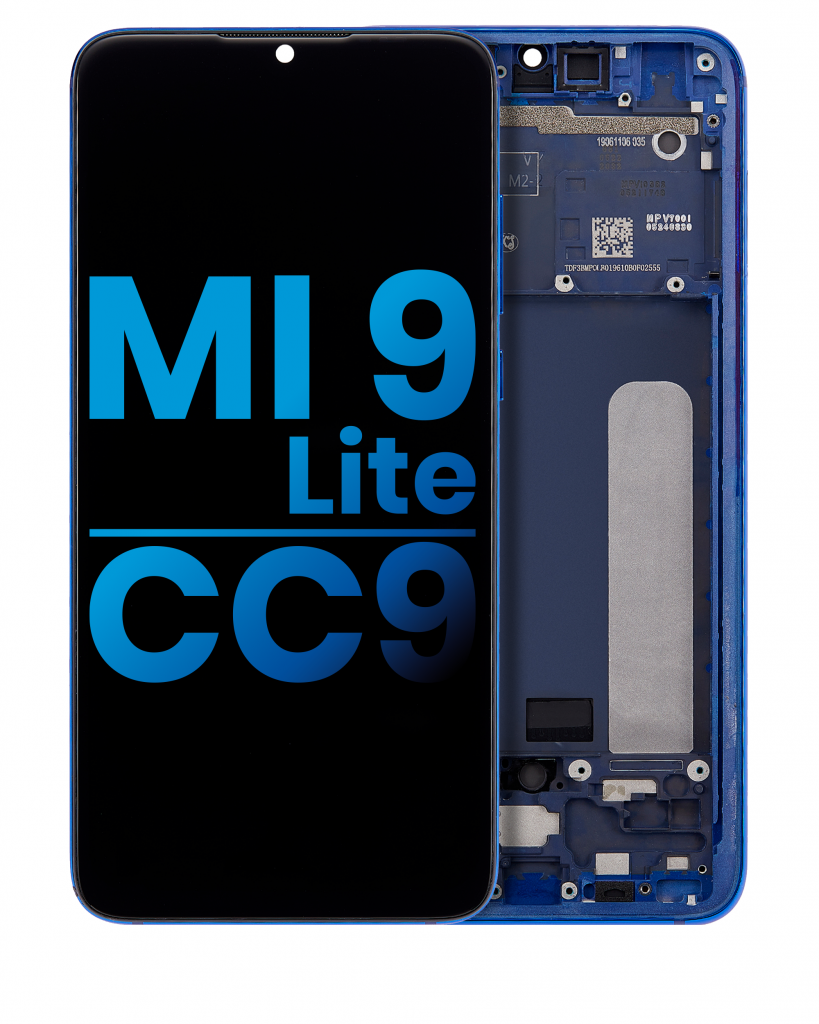 LCD Assembly With Frame For Xiaomi Mi 9 Lite / CC9 (Aftermarket: Incell) (Aurora Blue)