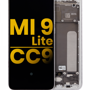 OLED Assembly With Frame For Xiaomi Mi 9 Lite / CC9 (Refurbished) (Pearl White)