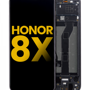 LCD Assembly With Frame For Huawei Honor 8X (Refurbished) (Black)
