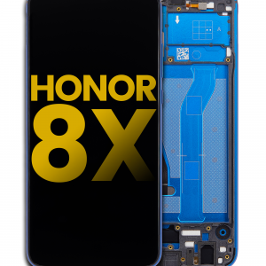 LCD Assembly With Frame For Huawei Honor 8X (Refurbished) (Blue)