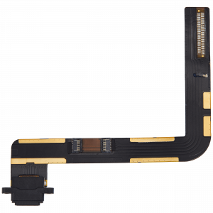 Charging Port Flex Cable For iPad 7 (2019) / iPad 8 (2020) / iPad 9 (2021) (Used OEM Pull: Grade A) (Black)