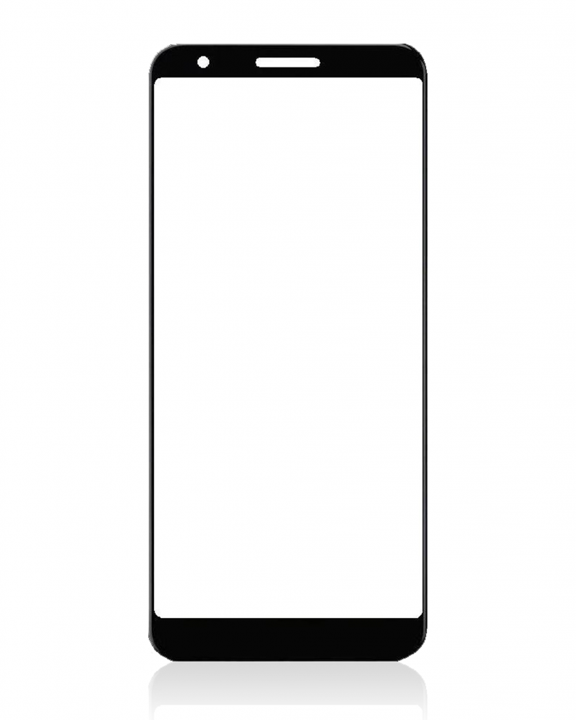 Front Glass For Google Pixel 3a XL (Black)