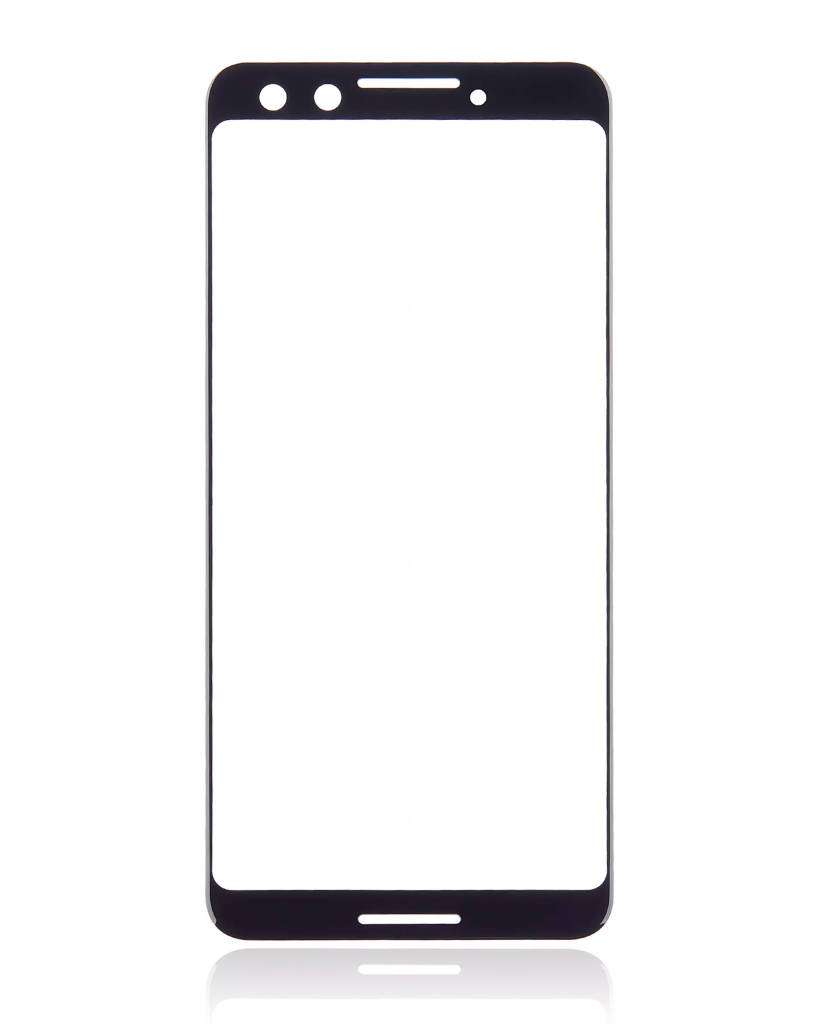 Front Cover Glass For Google Pixel 3 (Just Black)