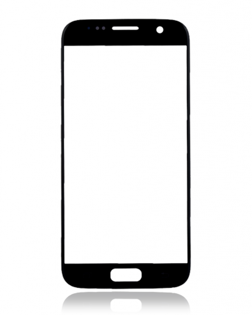 Front Glass Only For Samsung Galaxy S7 (Black Onyx)