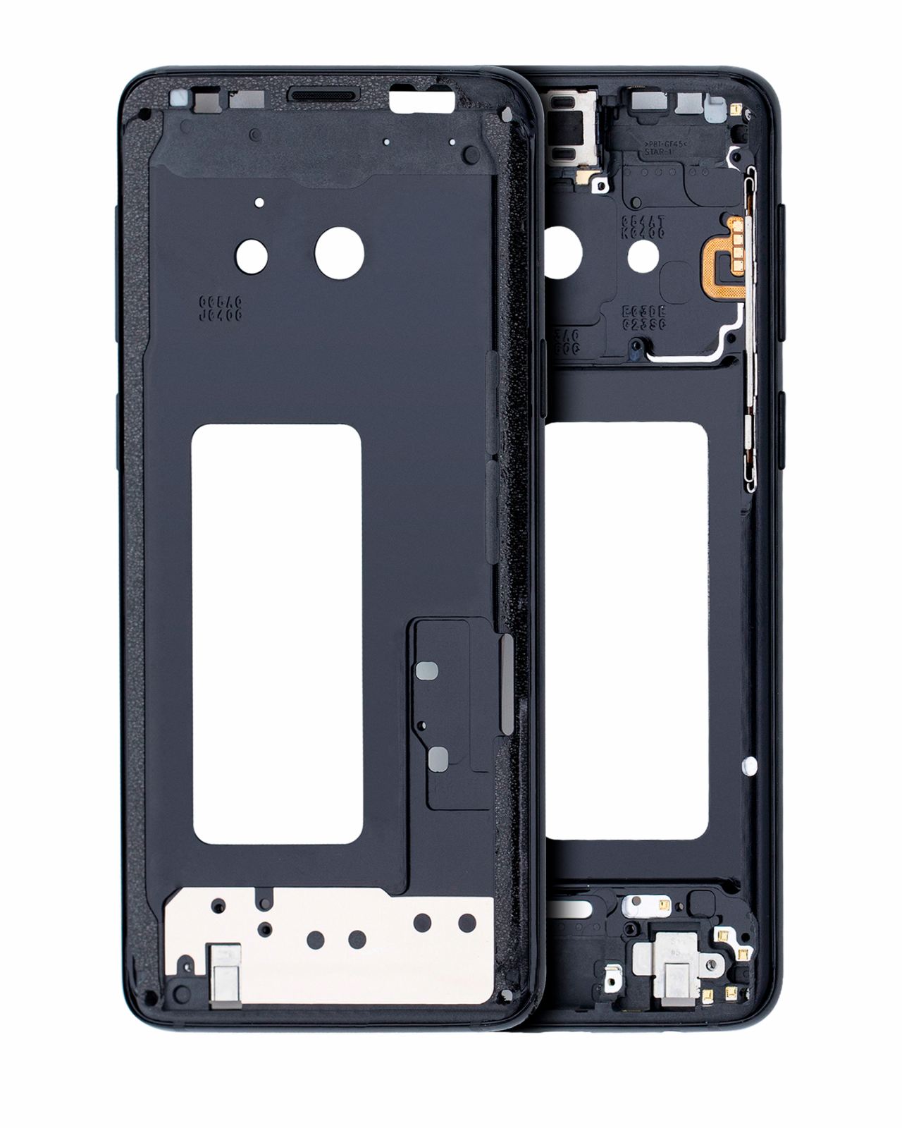 Mid-Frame Housing For Samsung Galaxy S9 (With SmallParts) (Midnight Black Frame)